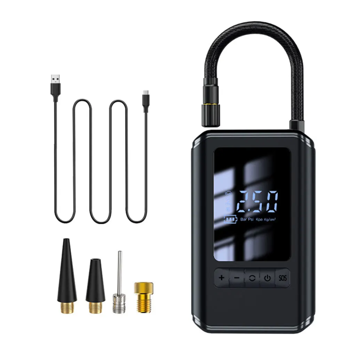 Gray helmet for bikers