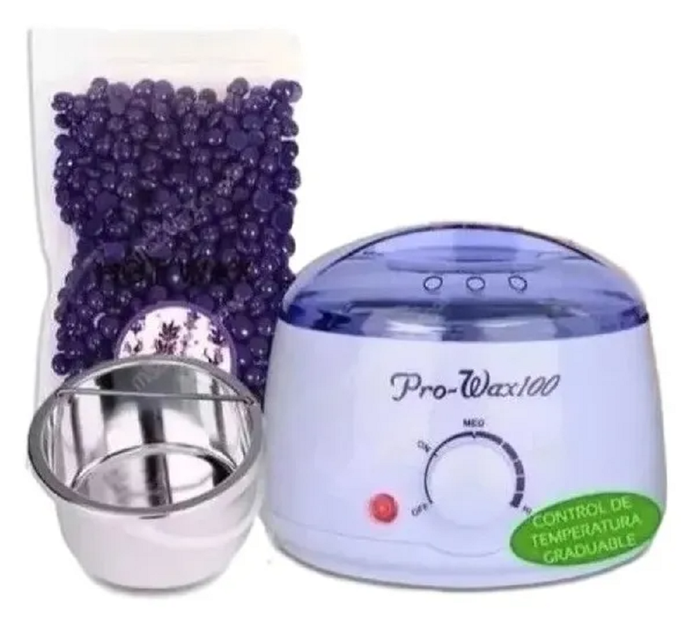 Calentador Olla Cera + Cera Depil