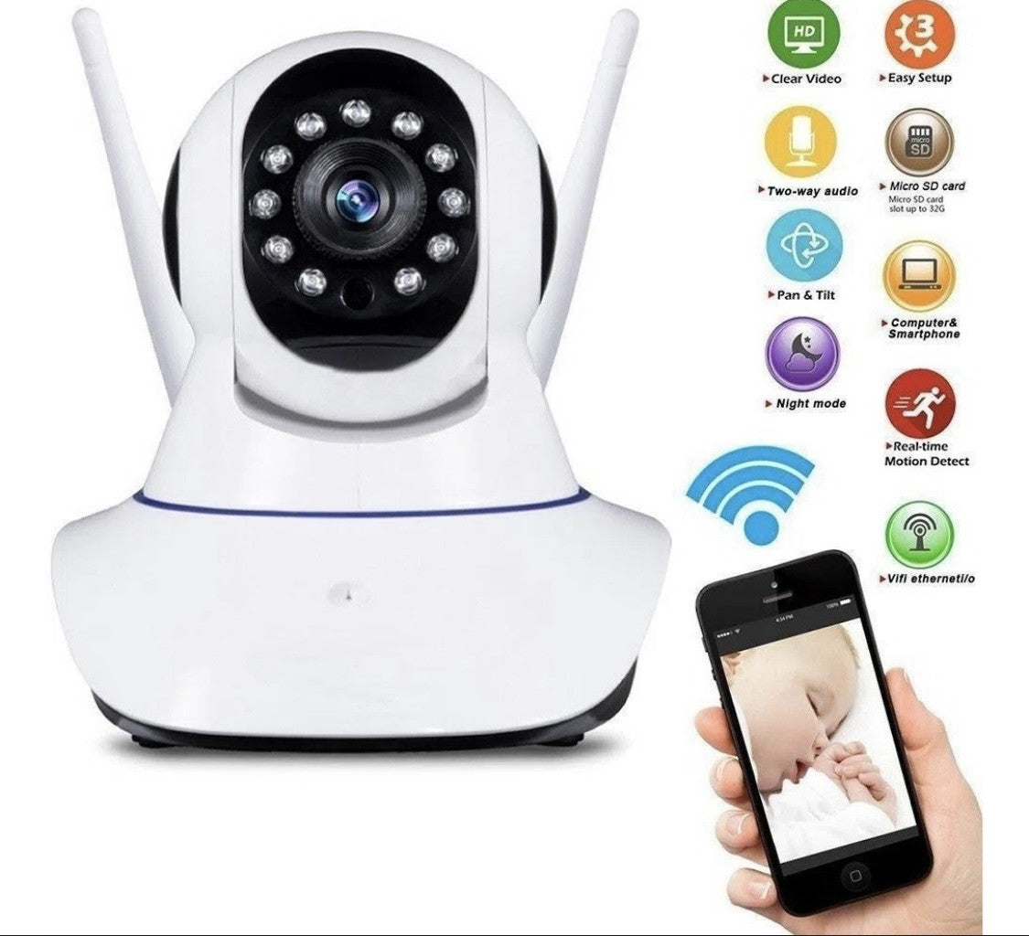 Camara  Inalambrica Wifi 3 Antenas